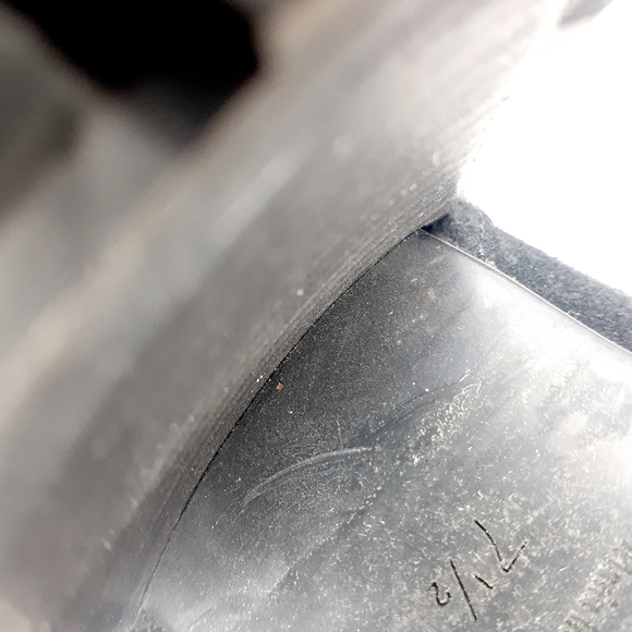 Megis Black Heeled Ankle Boots - Picture 10 of 10